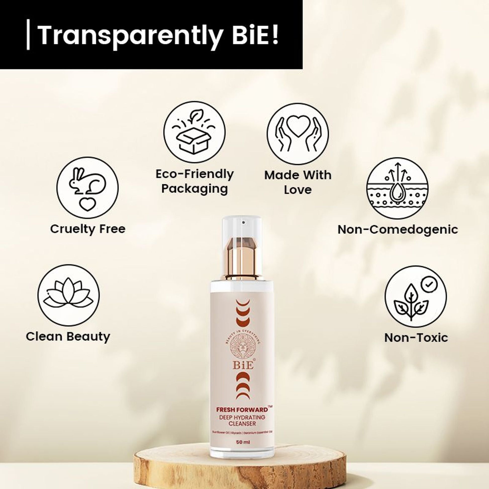 BiE Fresh Forward- Deep Hydrating Cleanser