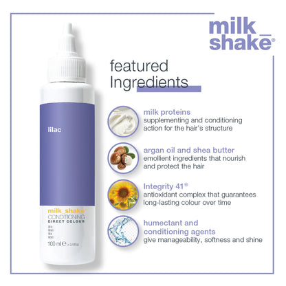 Milkshake Ammonia Free Conditioning Direct Color - Lilac
