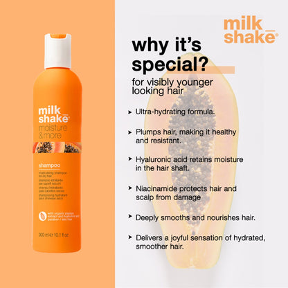 Milkshake Moisture & More Shampoo For Dry & Dehydrated Hair