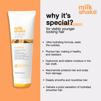 Milkshake Moisture & More Conditioner For Dry & Dehydrated Hair