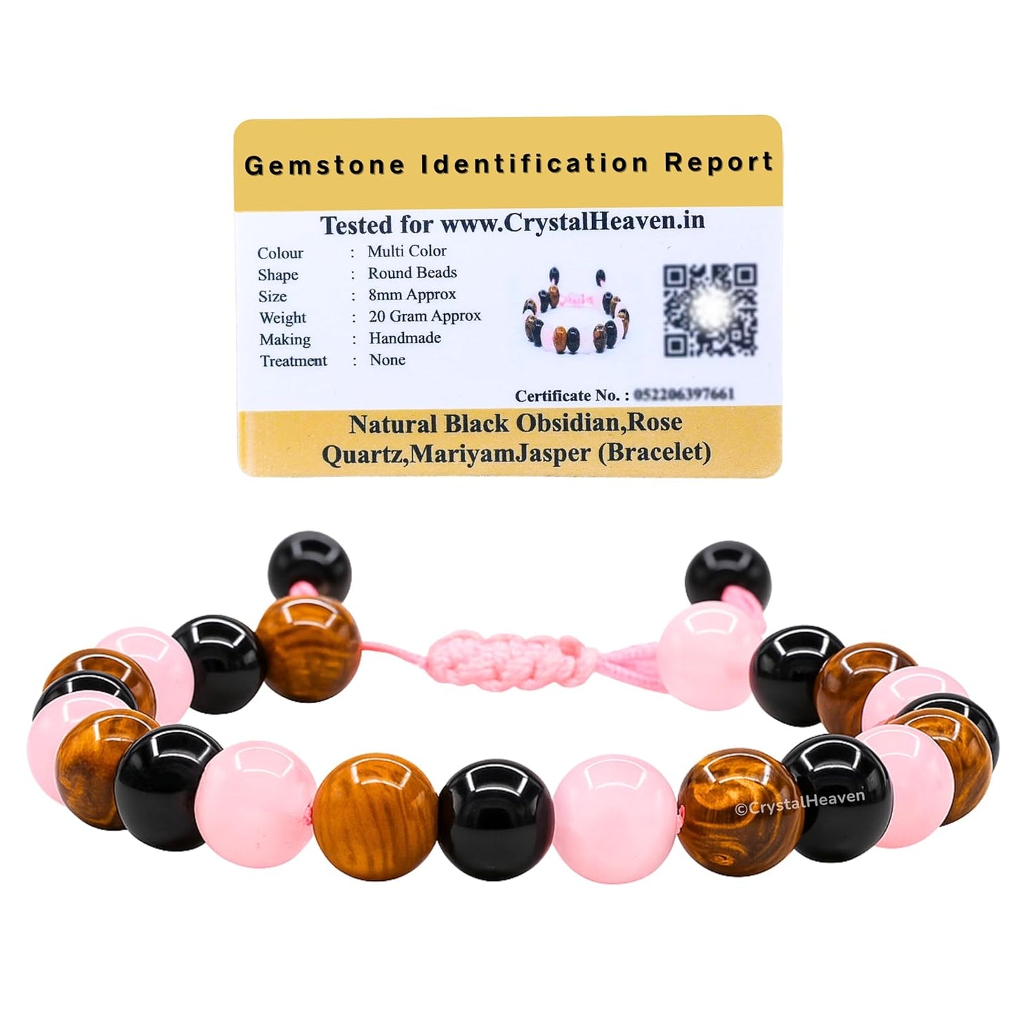 Healing Crystals Bracelet - Intention