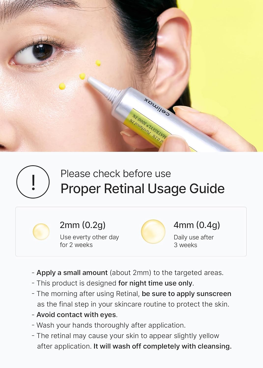 Celimax Retinal Shot Booster 15ml for Wrinkles & Radiance