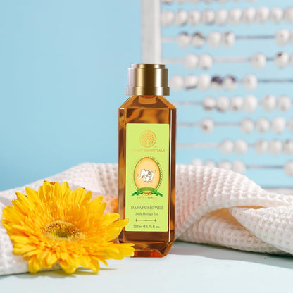 Forest Essentials Dasapushpadi Baby Body Massage Serum 200ml (Baby Oil)