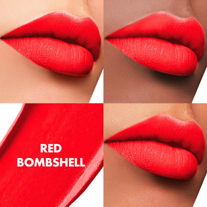 LAKMÉ Cushion Matte Lip Redbombshell