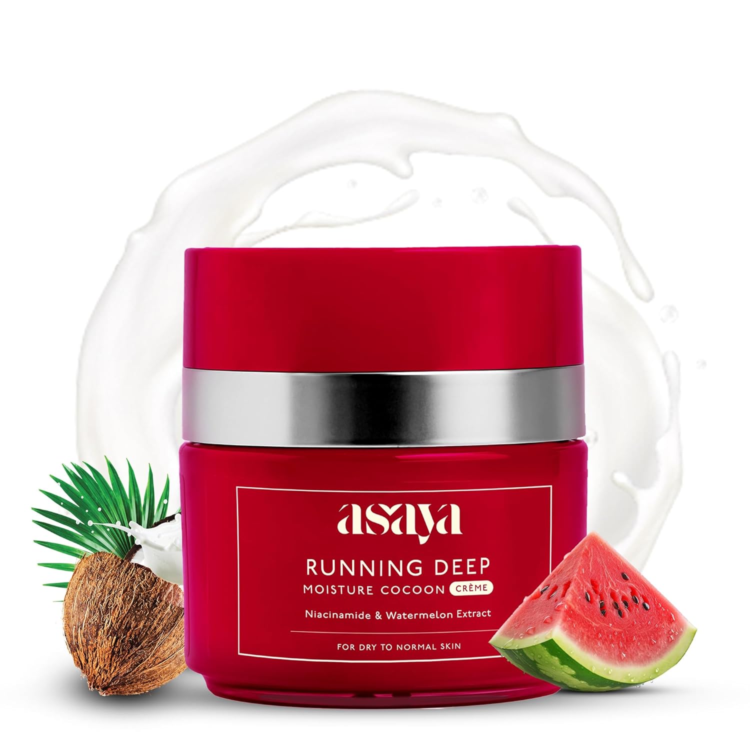 Asaya Ceramides Moisturizer with Alpha Arbutin | Dark Spots & Acne Marks Removal Cream | MelaMe™ Complex for Hyperpigmentation & Even Skin Tone | Barrier Repair & Deep Hydration | Lightweight, Non-Greasy & Fast Absorbing | For Face & Neck | Oily, Dry & Co