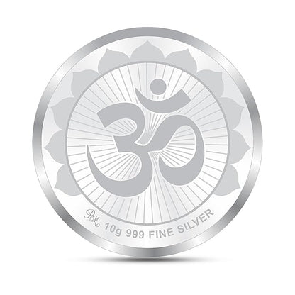 ACPL Precious Moments BIS Hallmarked Ganesh Lakshmi And Saraswati Silver Coin 999 Pure