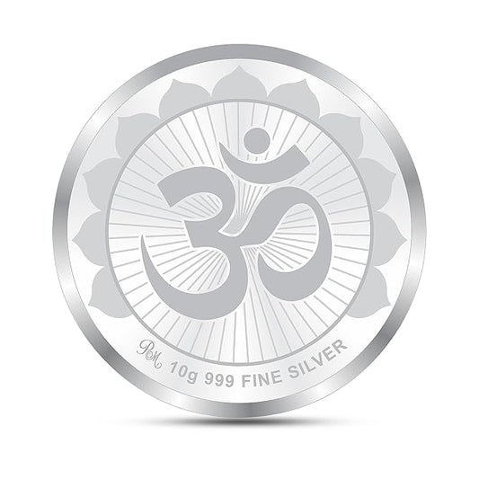 ACPL Precious Moments BIS Hallmarked Ganesh Lakshmi And Saraswati Silver Coin 999 Pure