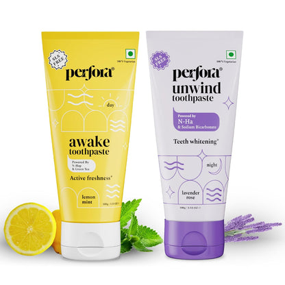 Perfora Teeth Whitening Serum | Purple Magic v34 Colour Corrector For Teeth Oral Care | Teeth Stain Remover | Enamel Safe & Effective Teeth Whitening Products | Apple Peach,30.0 Millilitre