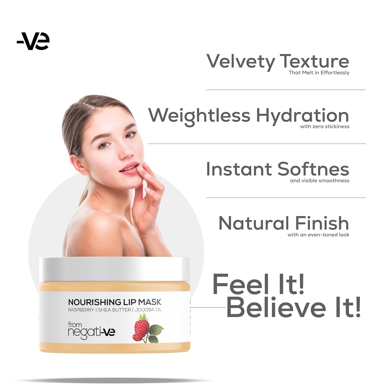 Lip Sleeping Mask with Shea & Berry Extracts for Dry Lips 10g