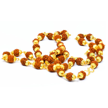 Wonder Care Authentic Mala Genuine Religious Ornament Rosary Japa Mala (4mm-16mm) Natural/Capped Neclaces & Bracelet