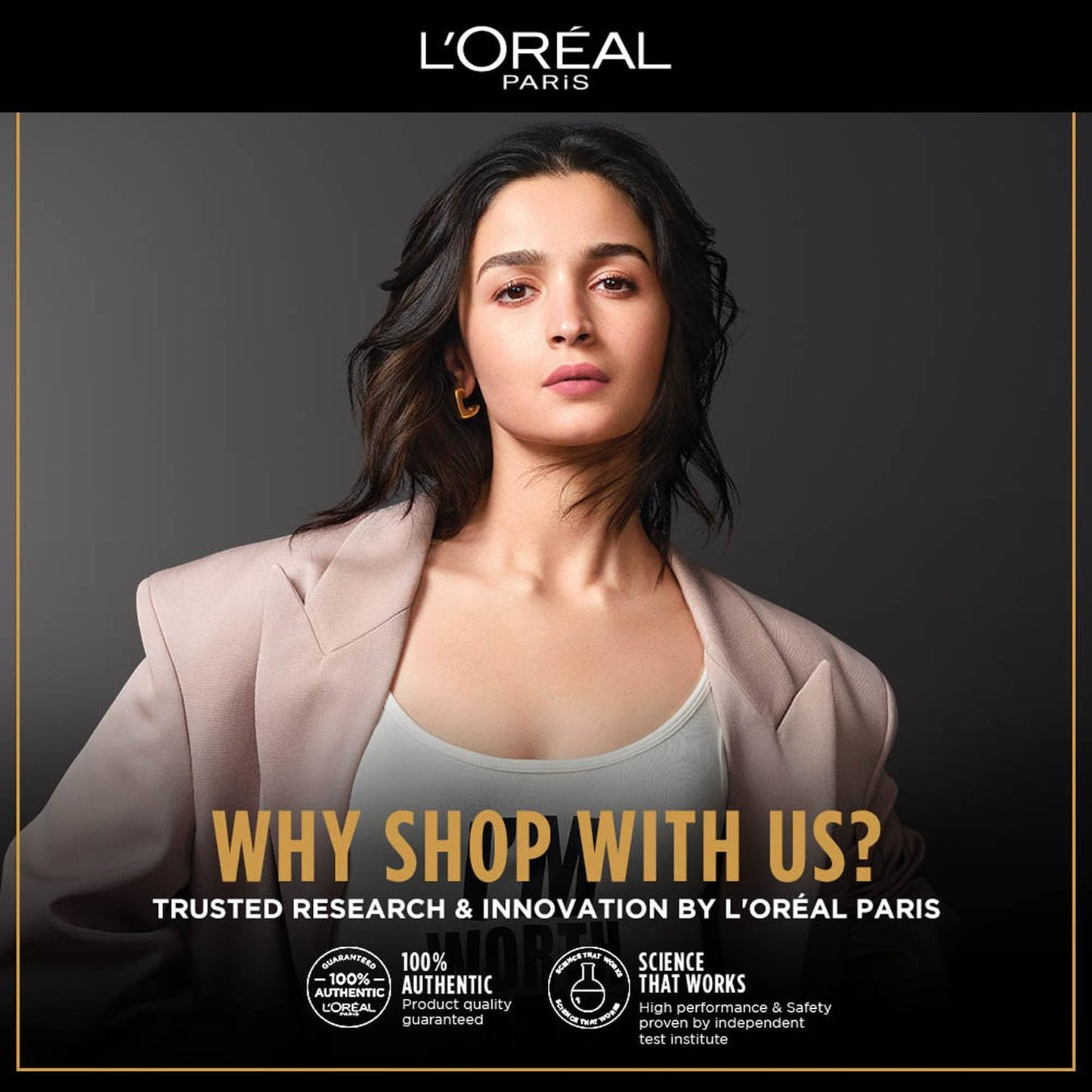 L’Oréal Paris Glycolic Gloss Shampoo for Dull Hair, 3% Glycolic Acid, 340ml