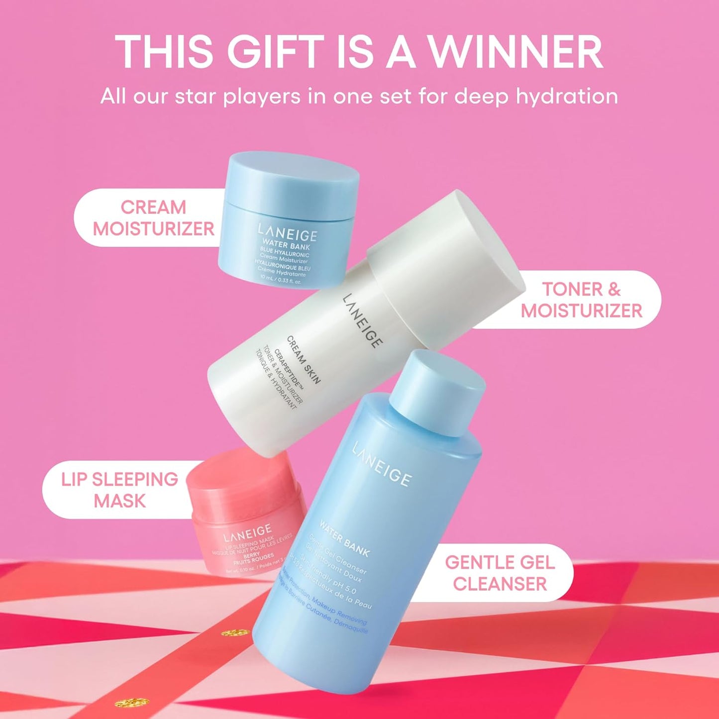 Laneige Hydration to Go Holiday Set