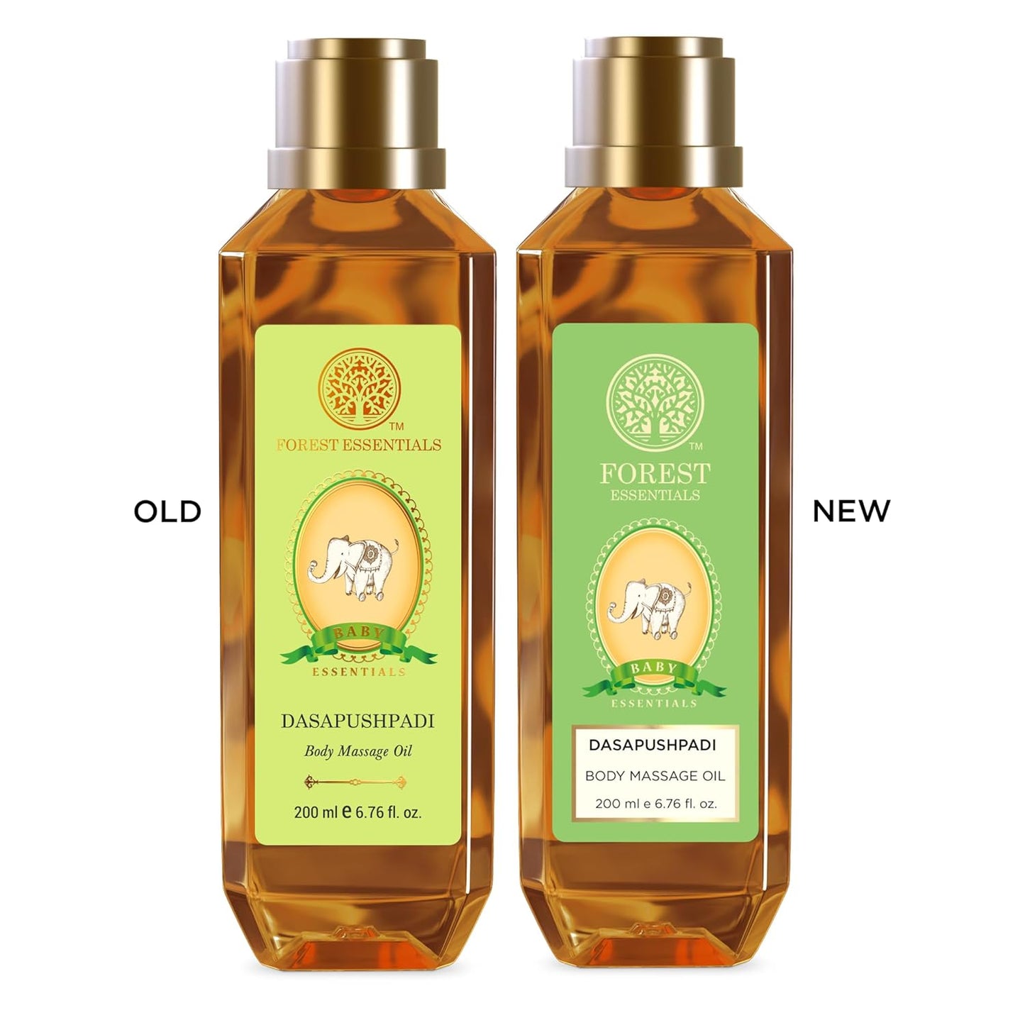 Forest Essentials Dasapushpadi Baby Body Massage Serum 200ml (Baby Oil)