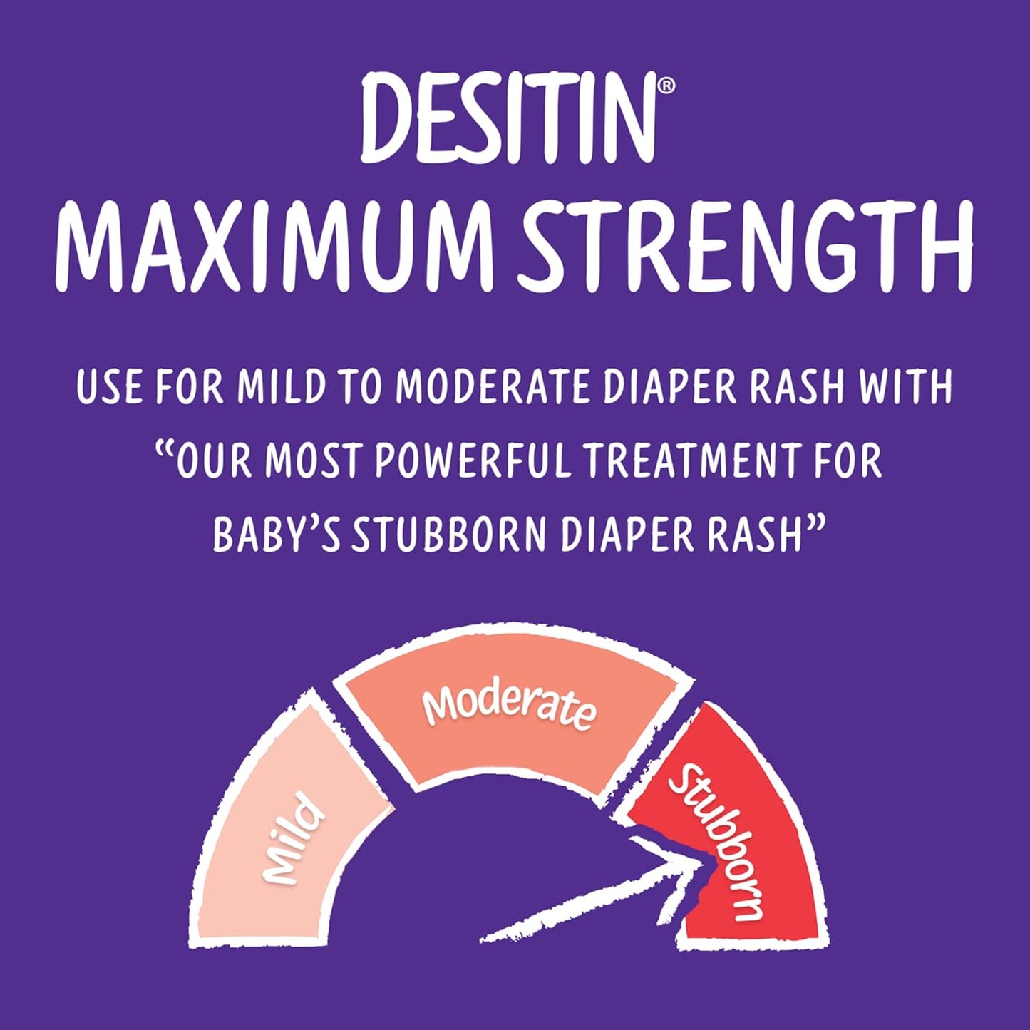 Desitin Baby Diaper Rash Maximum Strength Original Paste, 4