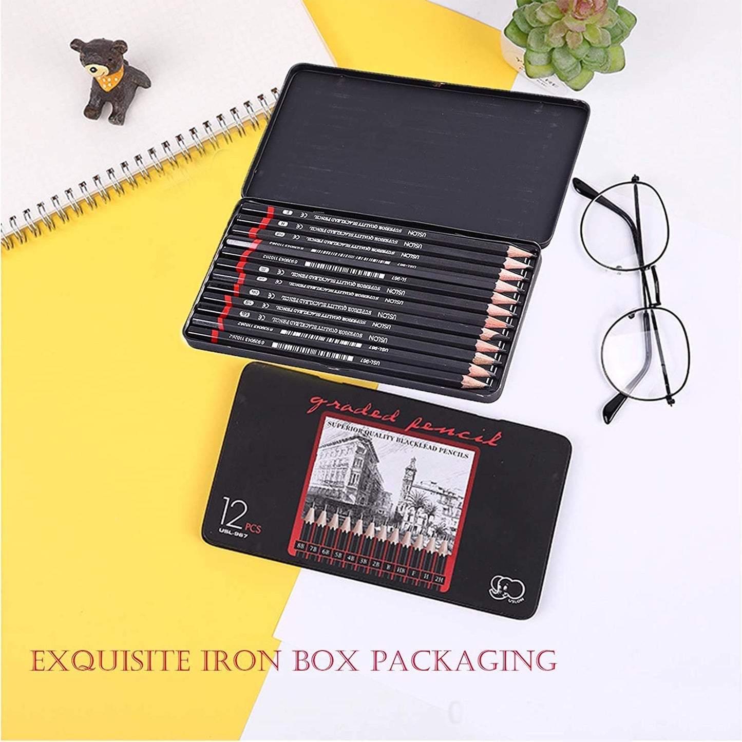 Corslet Graphite Sketch & Shading Pencils for Artists