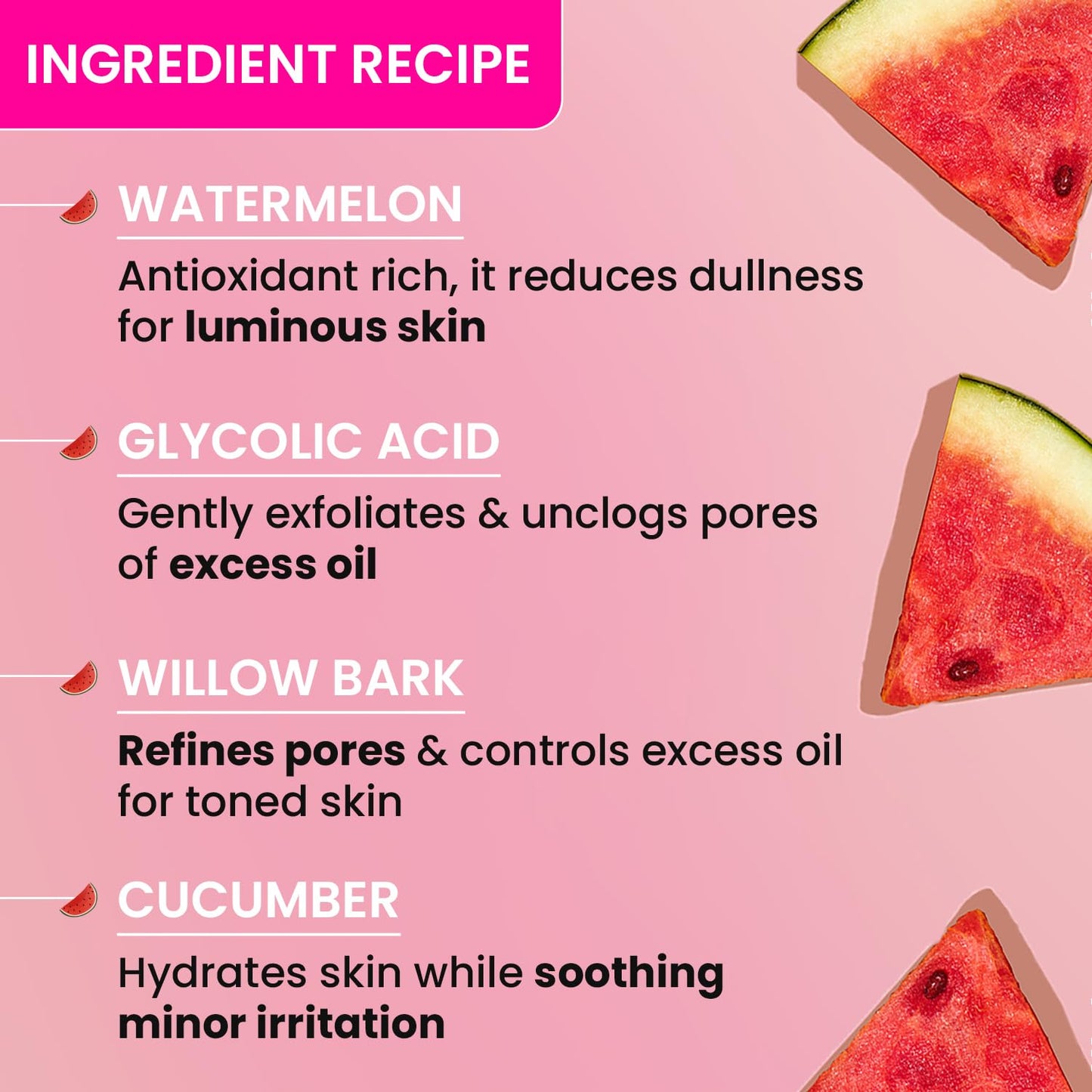 Dot & Key Watermelon Glycolic Toner for Radiant Skin 150ml