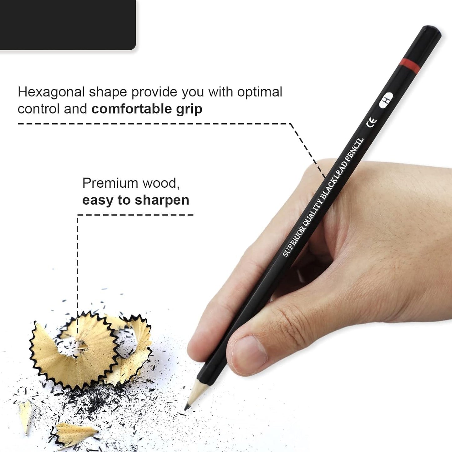 Corslet Graphite Sketch & Shading Pencils for Artists
