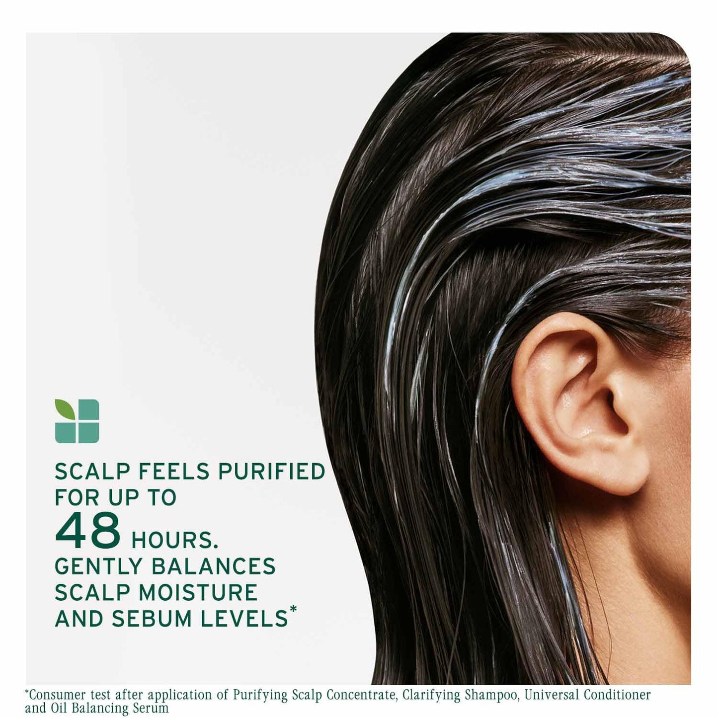 Biolage Scalp Sync Clarifying Shampoo, Soothed and Hydrated Scalp for up to 72 hours*, Enriched with Fermented Tea & Glycolic Acid, for Men and Women, Vegan & Cruelty-Free
