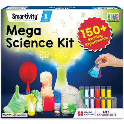 Smartivity Glow Magic Science Kit for Kids Ages 6-8-10-12 Years | 20 Amazing Glow in The Dark Science Experiments I Birthday Gifts for Boys & Girls 6,7,8,9,10,11,12, Years Old Glow in the Dark Science Kit