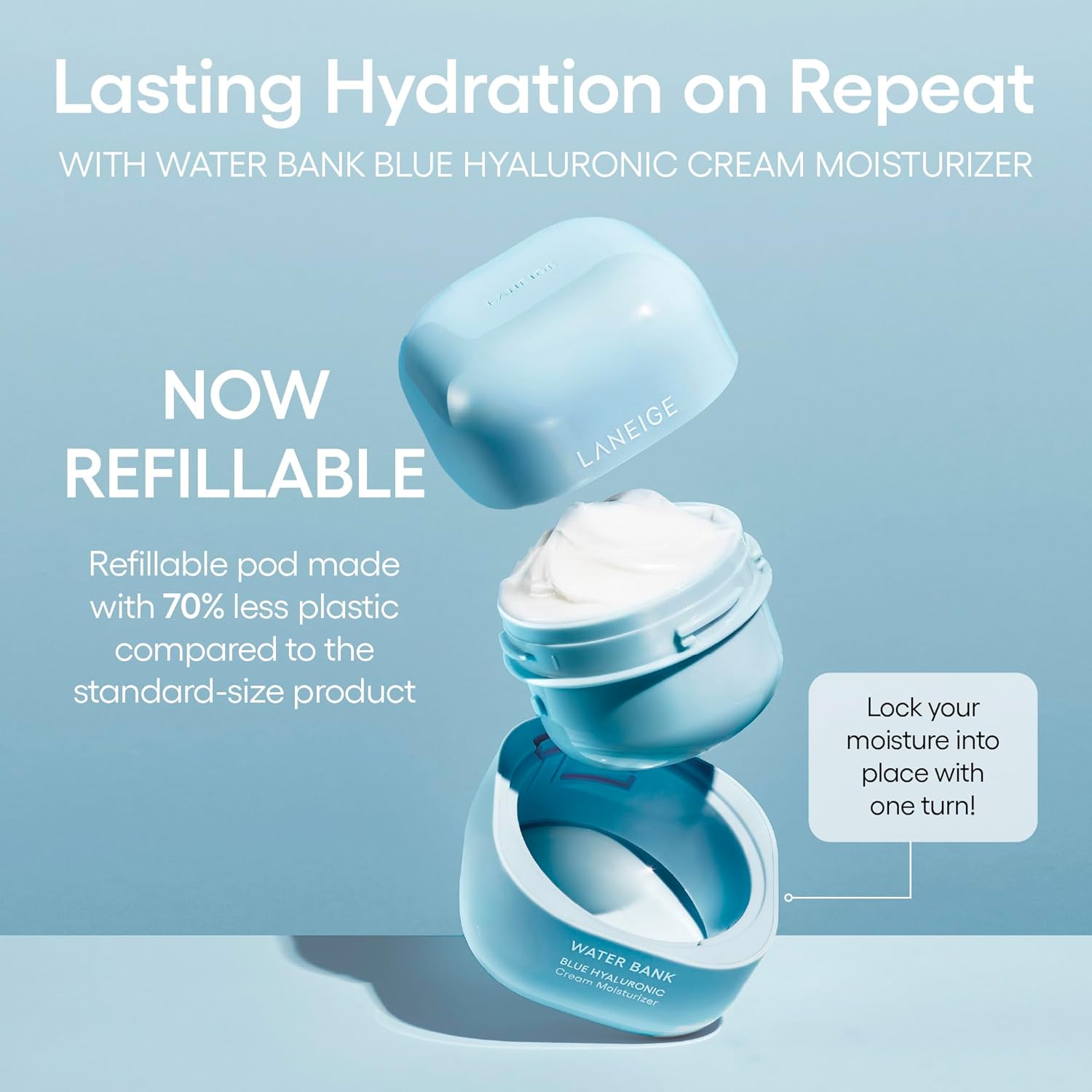 Laneige Water Bank Cream Refill Duo