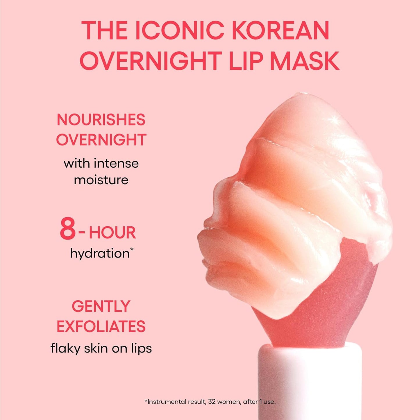 Laneige Lip Sleeping Mask | Moisturizing Lip Treatment with Vitamin C + Shea Butter for Soft Hydrated Lips | Overnight Repair | Lip Balm For Dry Chapped Lips| Lasting Hydration