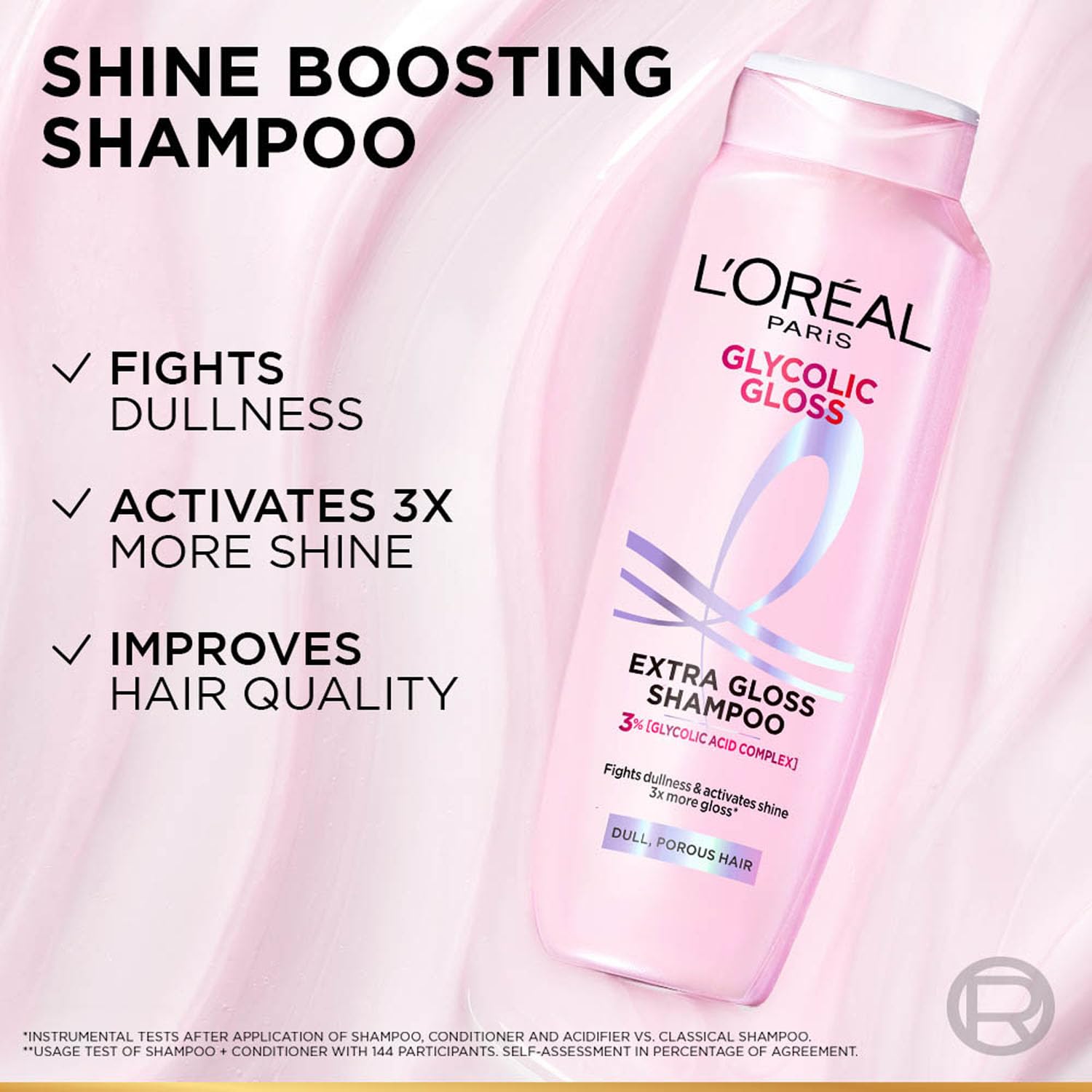 L'Oreal Glycolic Gloss Shampoo for Dull Hair 200ml