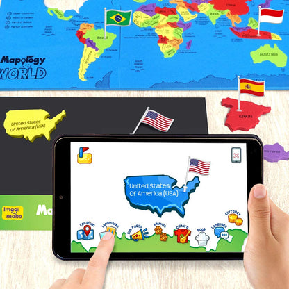 Imagimake Mapology - Monuments of The World Educational Toy and Learning Aid - Puzzles for Kids for Age 5 Years+