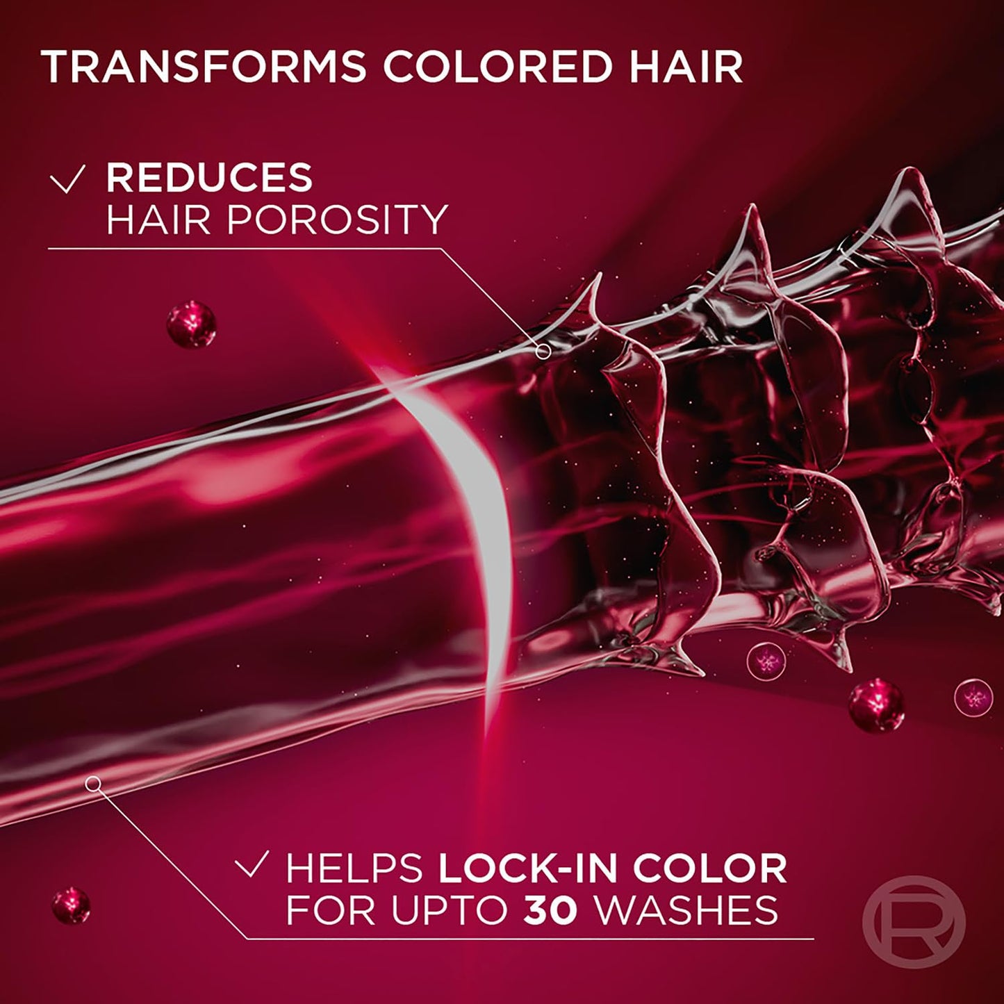 L'Oréal Paris Shampoo, Vibrant & Revived Colour, For Colour-treated Hair, Protects from UVA & UVB, Colour Protect, 340 ml