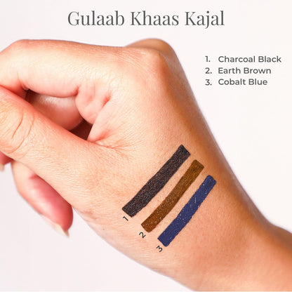 Forest Essentials Cobalt Blue Gulaab Khaas Kajal