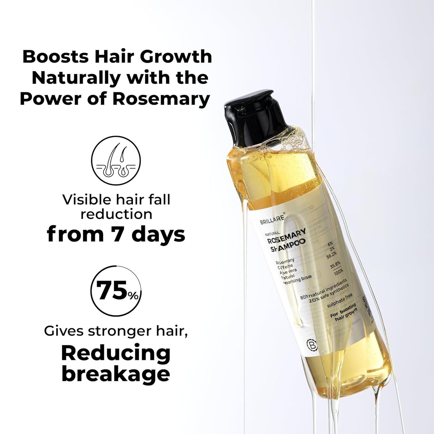 Brillare Rosemary Shampoo - 200ml