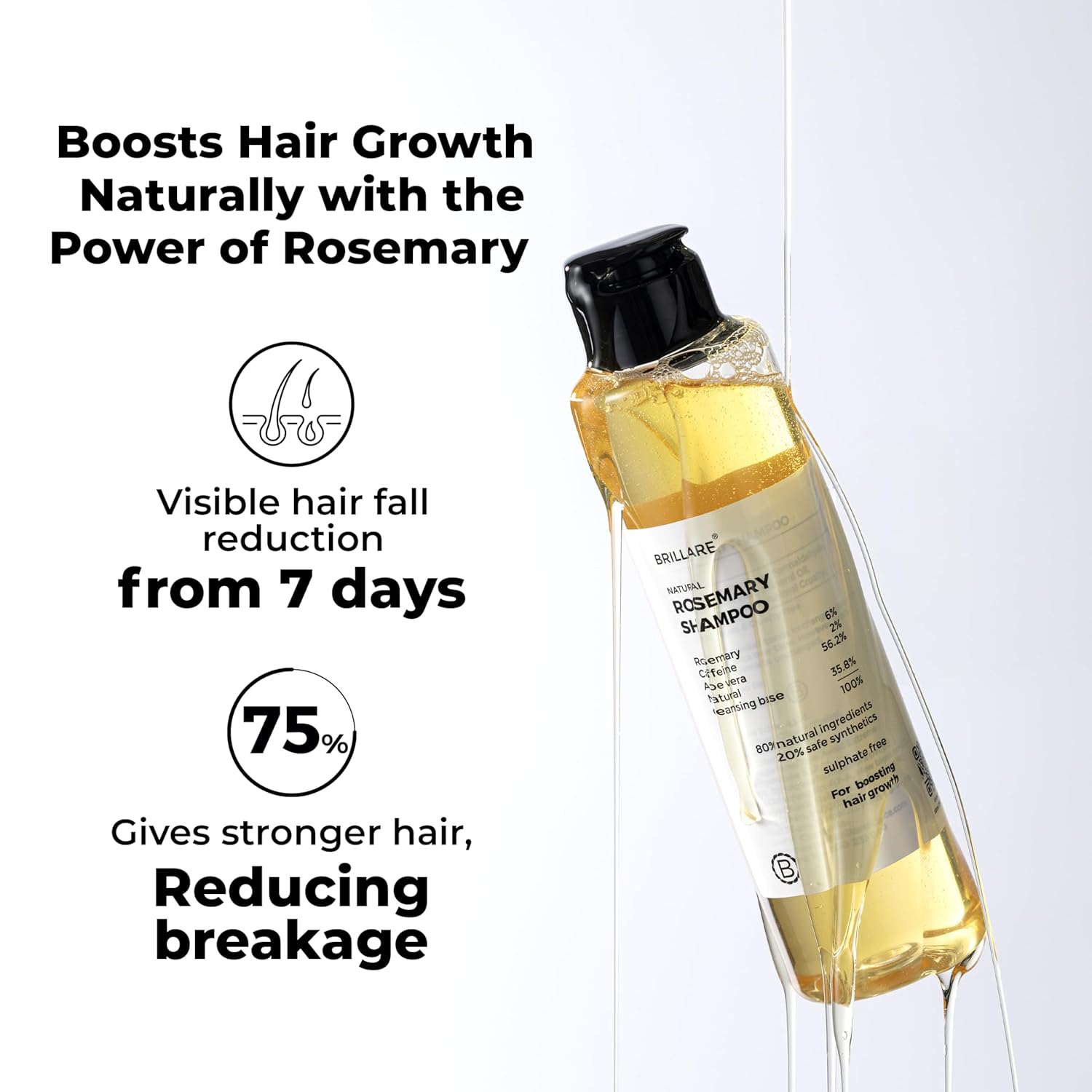 Brillare Rosemary Shampoo - 200ml