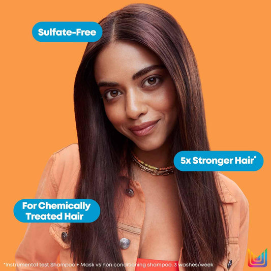 Matrix Mega Smooth Sulfate-free Shampoo and Conditioner | For Colored & Chemically Treated Hair