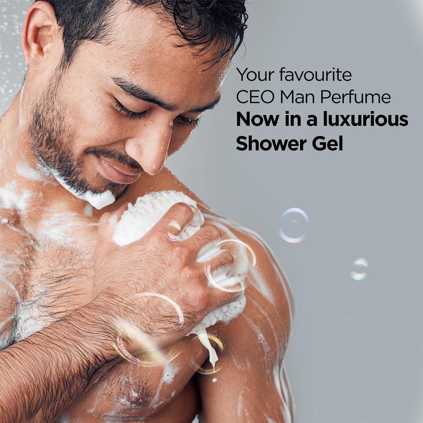 Bella Vita Luxury CEO MAN Body Wash Shower Gel for Men |Men's Bodywash 500ml | Deep Cleansing, Hydrating, Moisturising with Aloe Vera Extract & Charcoal Powder| Suitable for All Skin Types