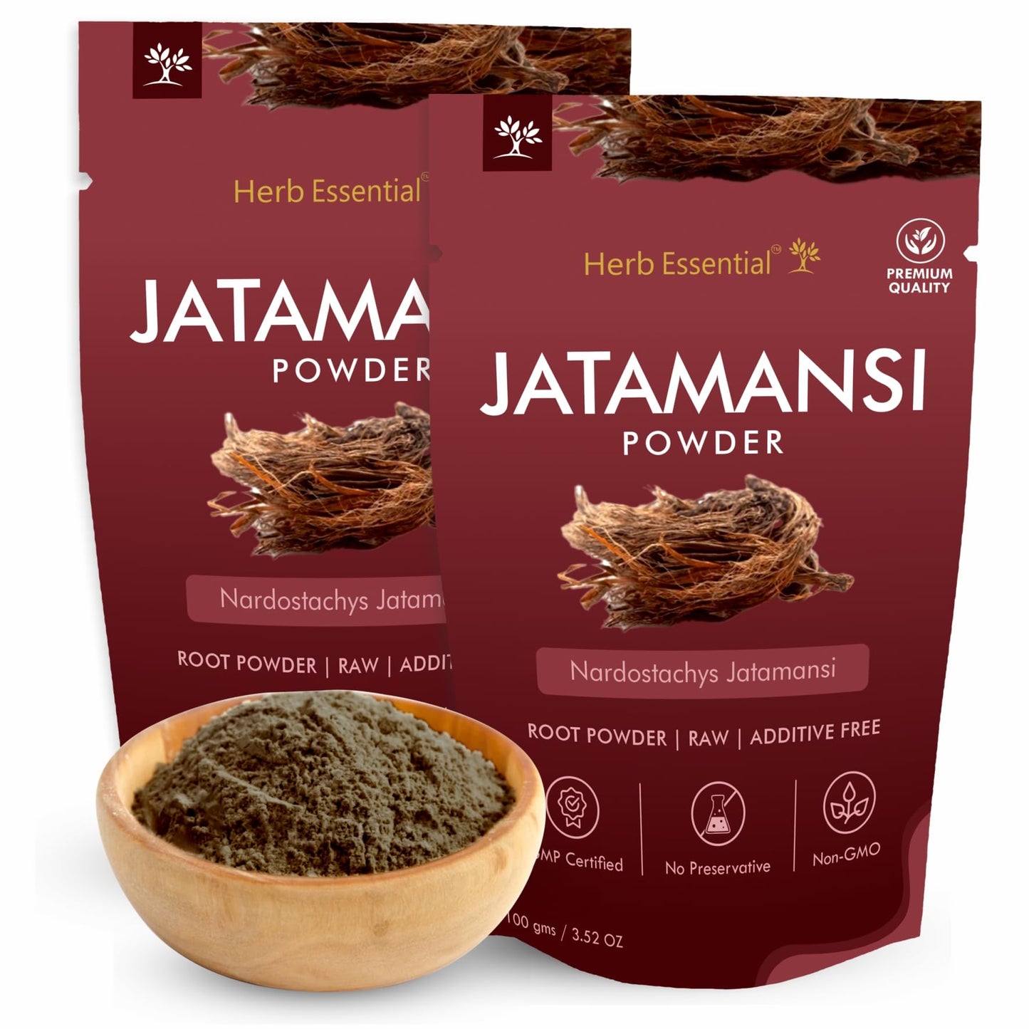 Herb Essential 100% Natural Nardostachys Jatamansi Root Powder-100 gm