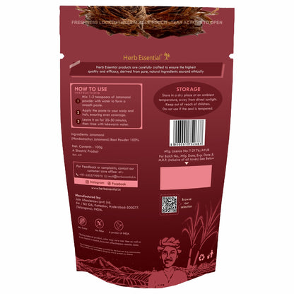Herb Essential 100% Natural Nardostachys Jatamansi Root Powder-100 gm