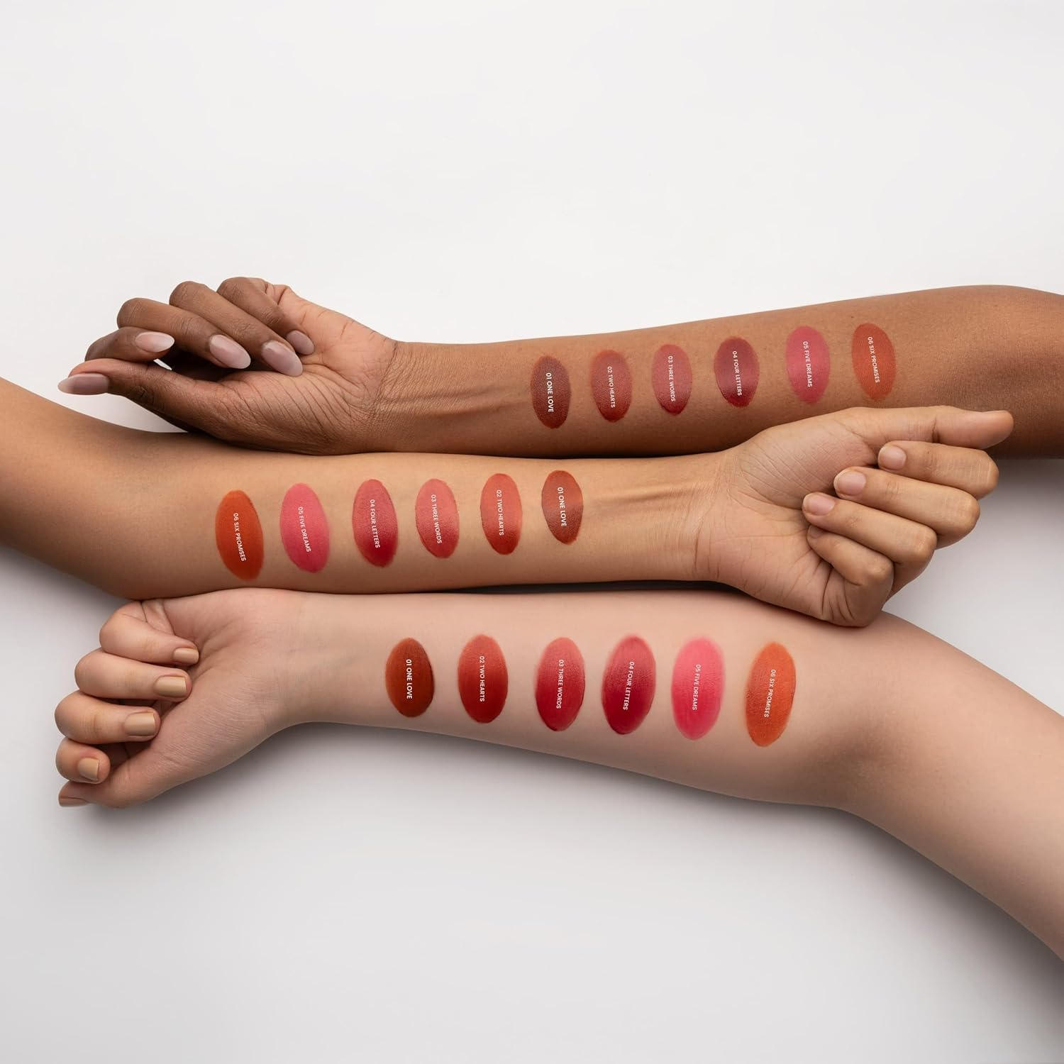 MARS Velvet Lip Tint - Matte, Lightweight, Highly Pigmented, 6 Shades