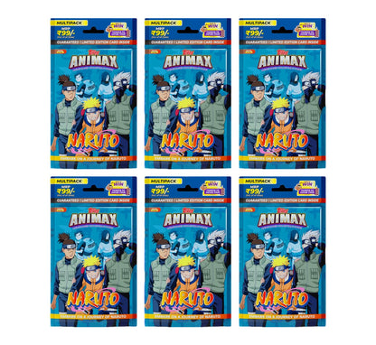 Topps Animax 2024 Official Naruto Collectible Card Game(Multipack of 6)