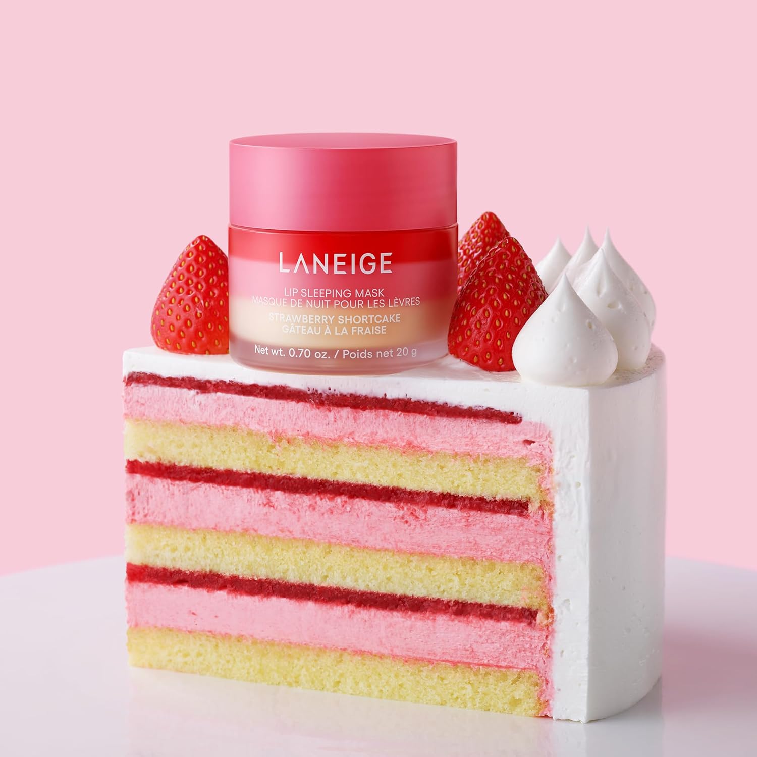 Laneige Lip Sleeping Mask | Moisturizing Lip Treatment with Vitamin C + Shea Butter for Soft Hydrated Lips | Overnight Repair | Lip Balm For Dry Chapped Lips| Lasting Hydration