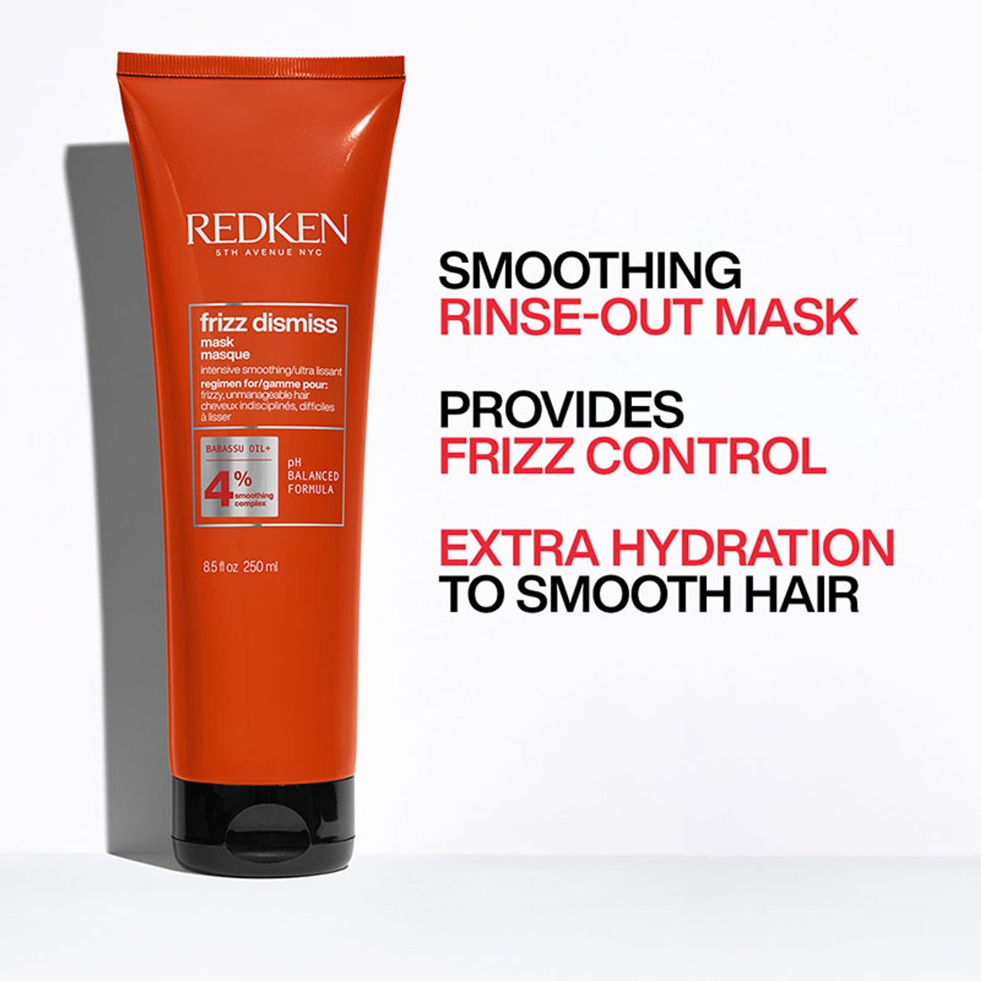 Redken Frizz Dismiss Sulphate Free Shampoo & Hair Mask Combo With Smoothening Complex