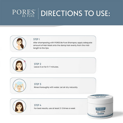 Pores Be Pure Rice Water Hair Mask