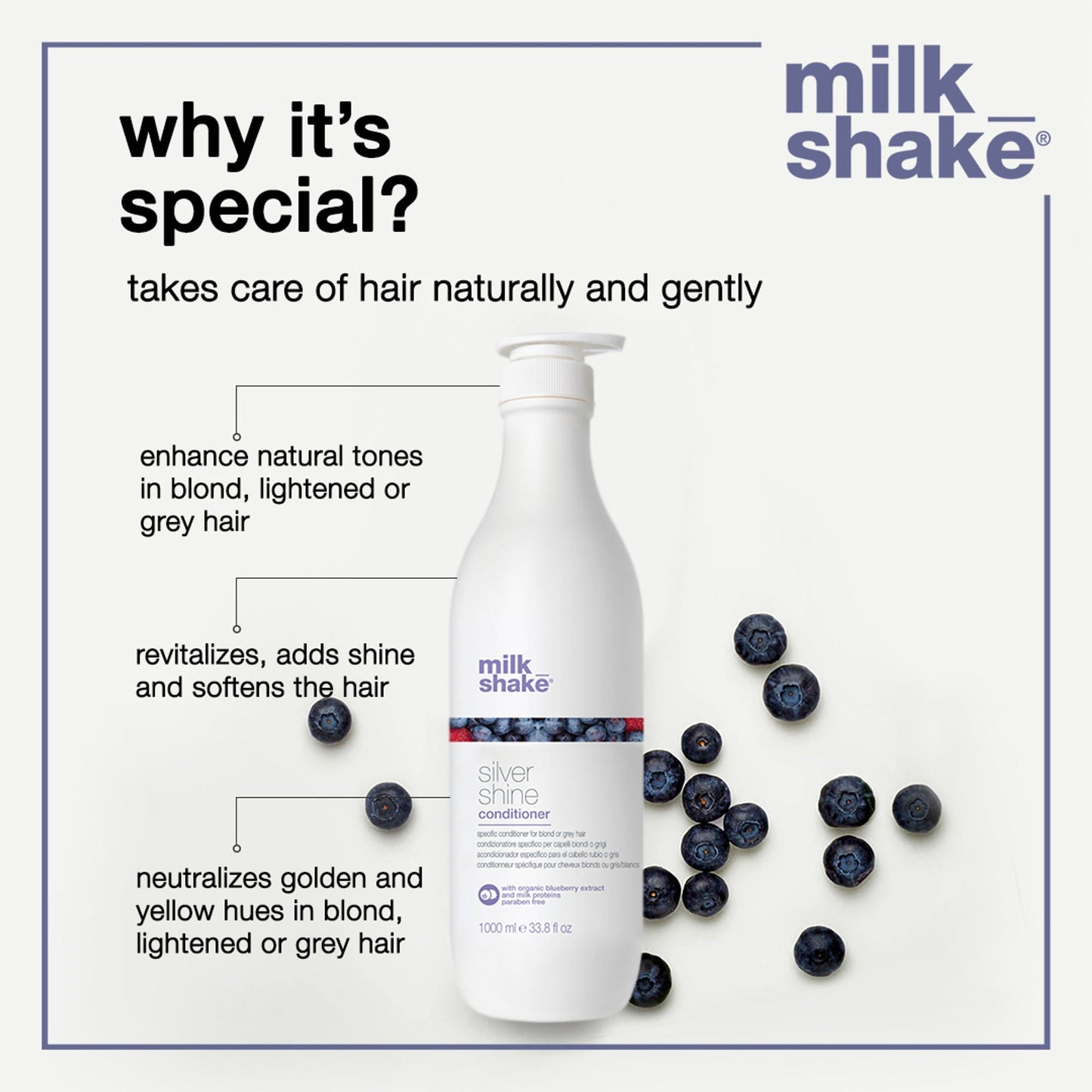 Milkshake Energizing Blend Conditioner For Hair Loss, Fine Hair With Organic Rosemary & Sage