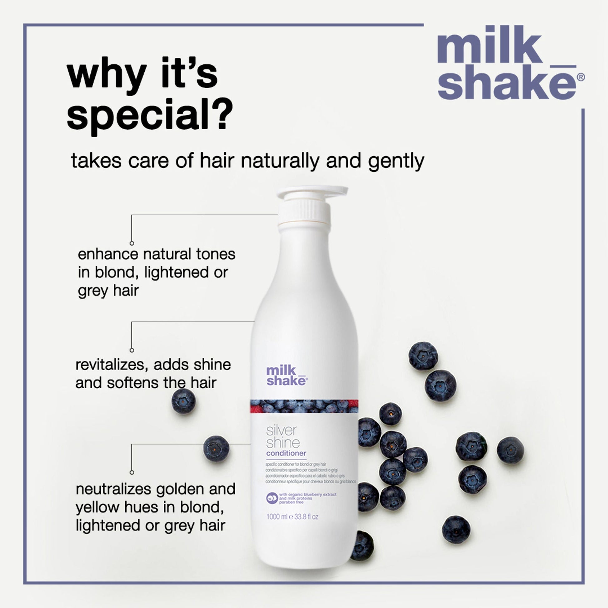 Milkshake Energizing Blend Conditioner For Hair Loss, Fine Hair With Organic Rosemary & Sage