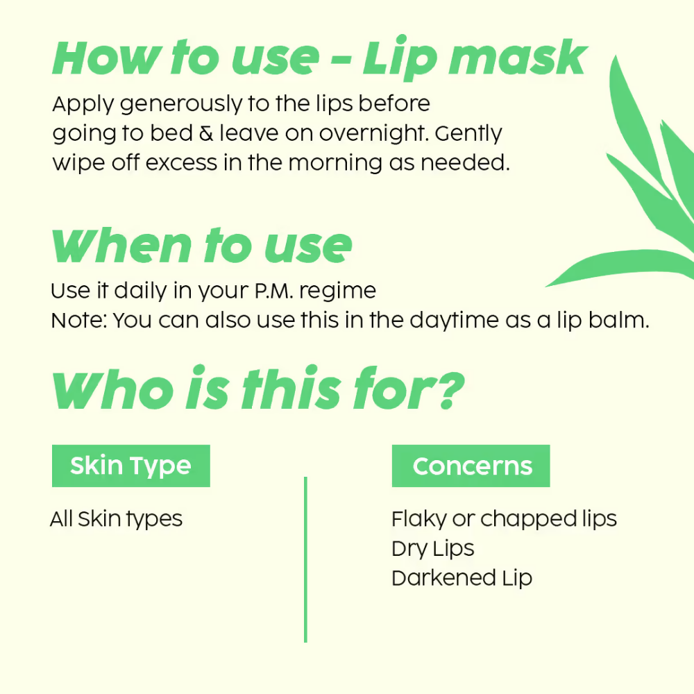 PLIX The Plant Fix Pomegranate Plump Puddin Lip Mask & Bright Lips Scrub Combo