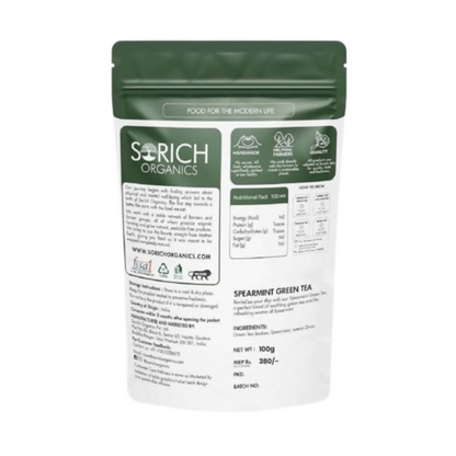 Sorich Organics Spearmint Green Tea