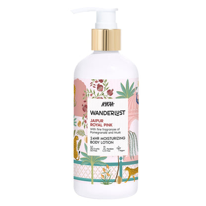 Wanderlust Moisturizing Body Lotion - Royal Pink