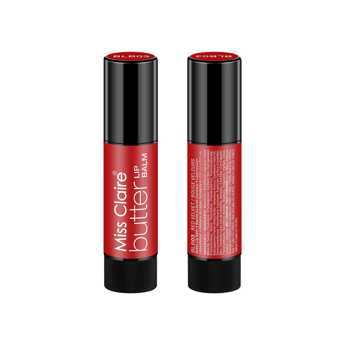 Miss Claire Butter Lip Balm - Red Velvet