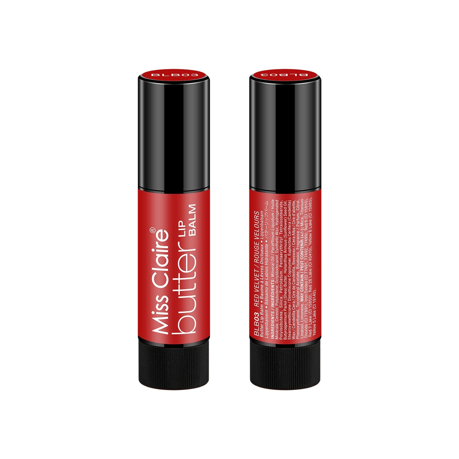 Miss Claire Butter Lip Balm - Red Velvet