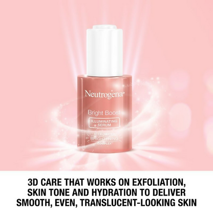 Neutrogena Bright Boost Illuminating Moisturizing Face Serum
