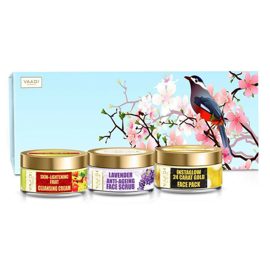 Vaadi Herbals Glamorous Glow Skin Care Herbal Gift Set