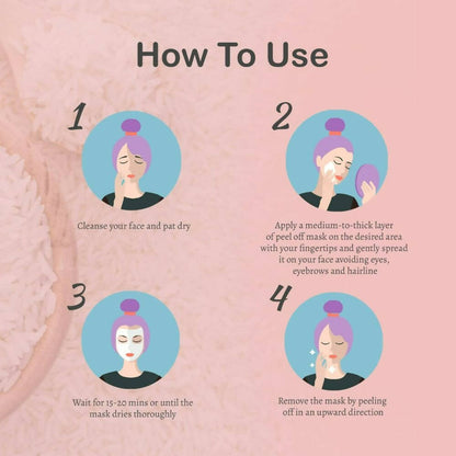 Glamveda Rice & Ceramide Korean Glass Skin Peel Off Mask